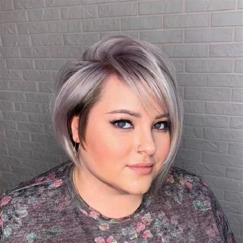 bob haircut plus size|15+ Ways Plus Size Women Can Get a Flattering Bob Haircut for。